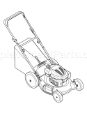 Page C Diagram and Parts List for 11A-54MB055 2007 Yard Man Lawn Mower
